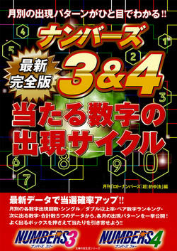 最新完全版　ナンバーズ３＆４　当たる数字の出現サイクル