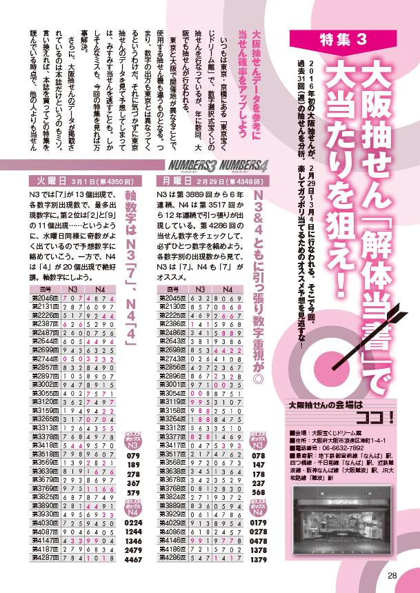 楽天市場】ロト・ナンバーズ「超」的中法プロデュース 数字選択