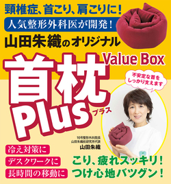 山田朱織のオリジナル首枕Plus Value Box